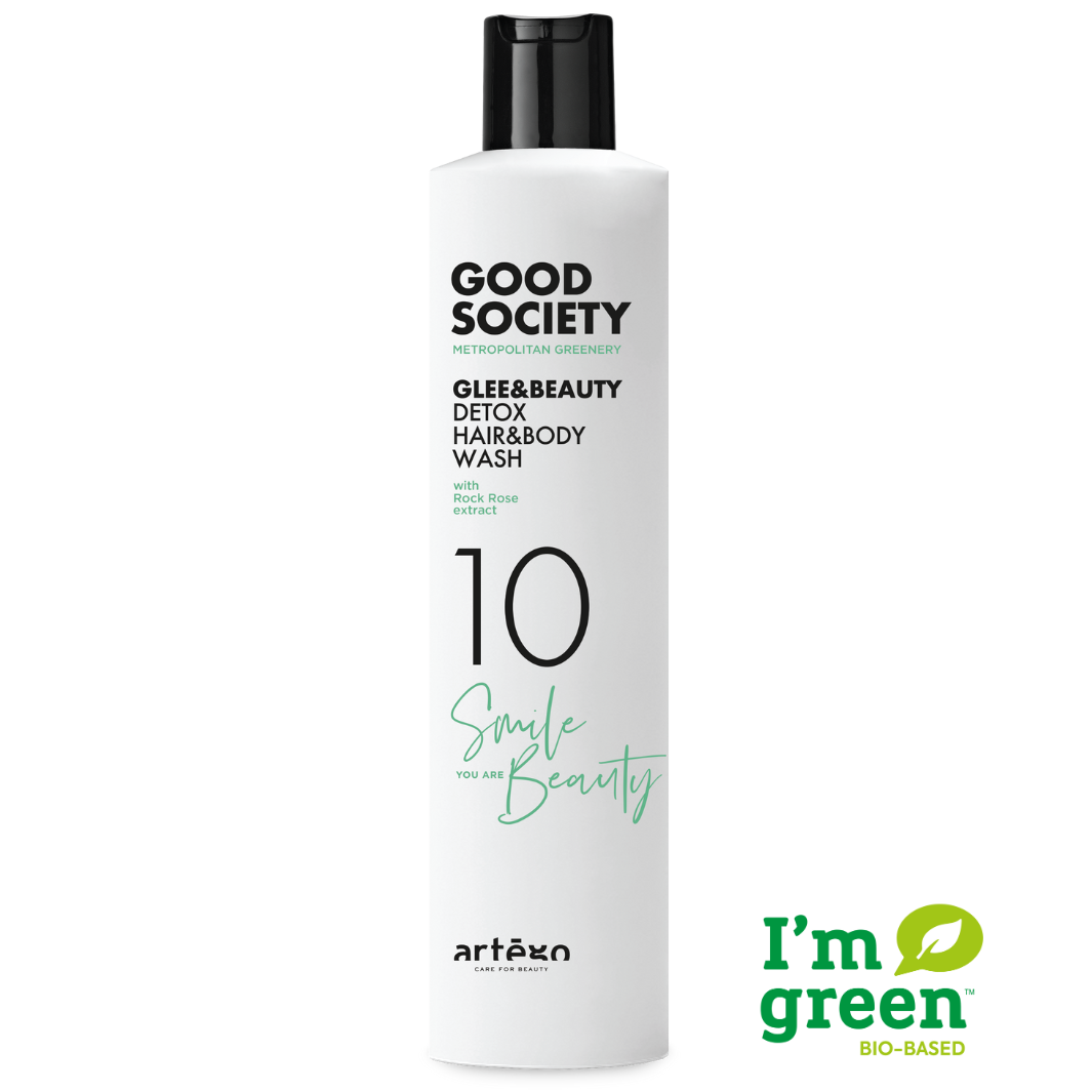 Detox shampoo Good Society met im green logo