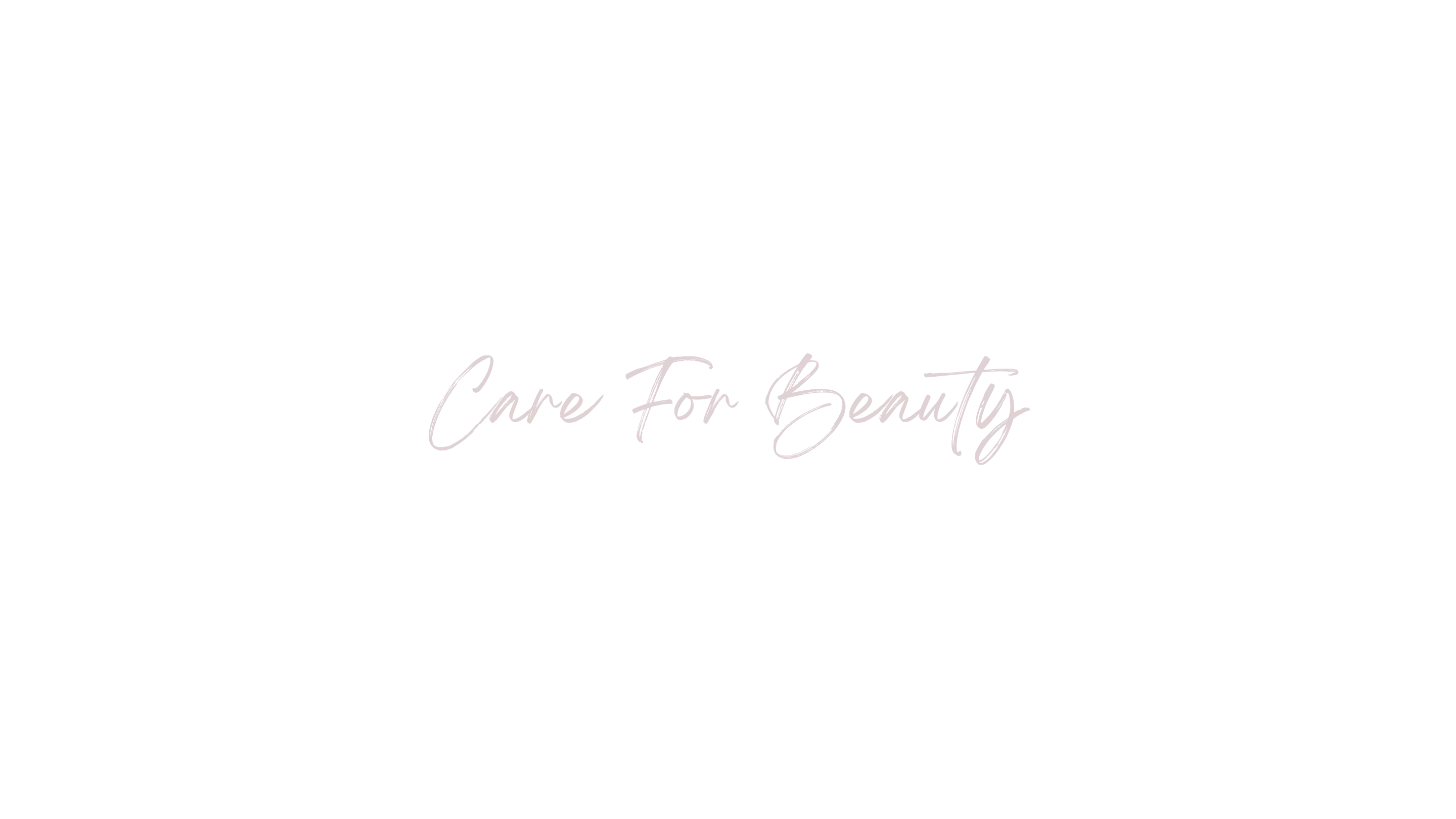 care for beauty banner