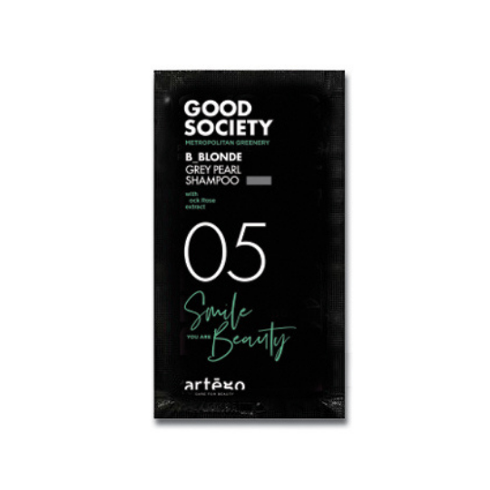 Good Society 05 B_Blonde Grey Pearl Shampoo Sample